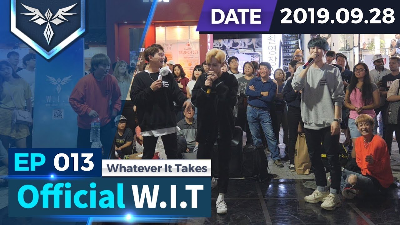 EP013 | Official W.I.T | 홍대 버스킹 | 190928