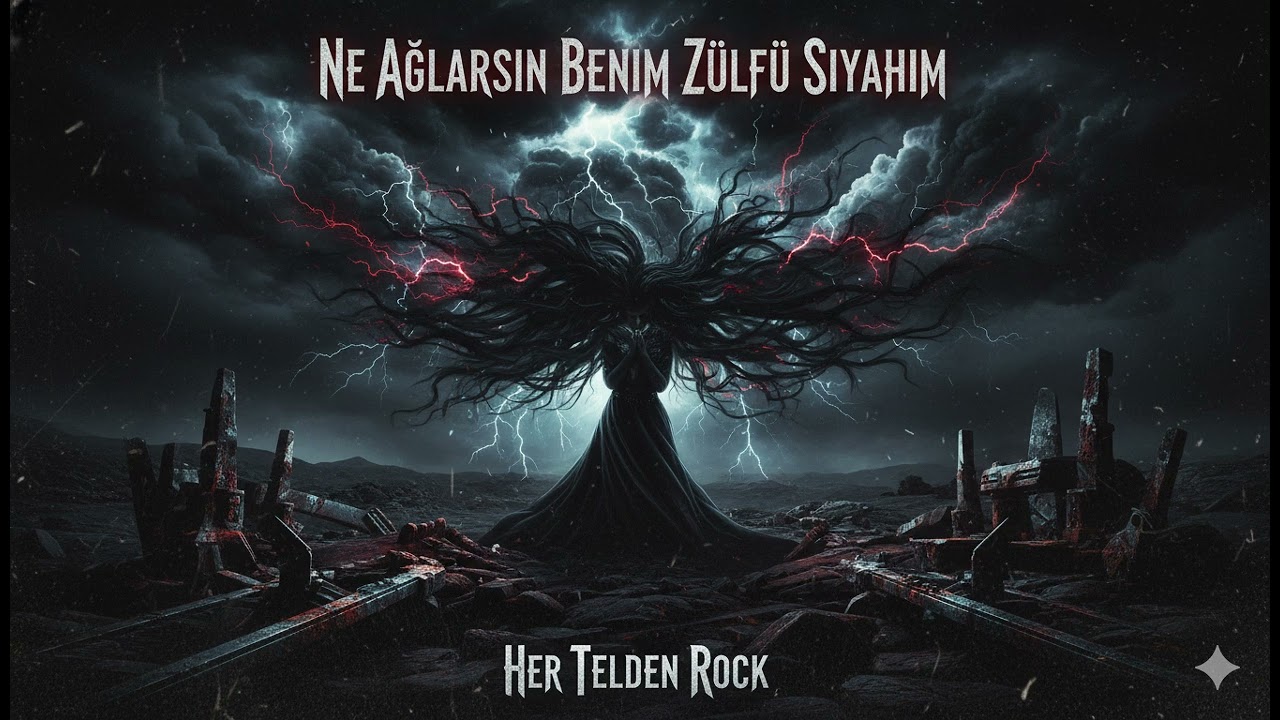 Ne Ağlarsın Benim Zülfü Siyahım (Rock Versiyon) – Her Telden Rock  Arif Sağ Türkü Rock Cover