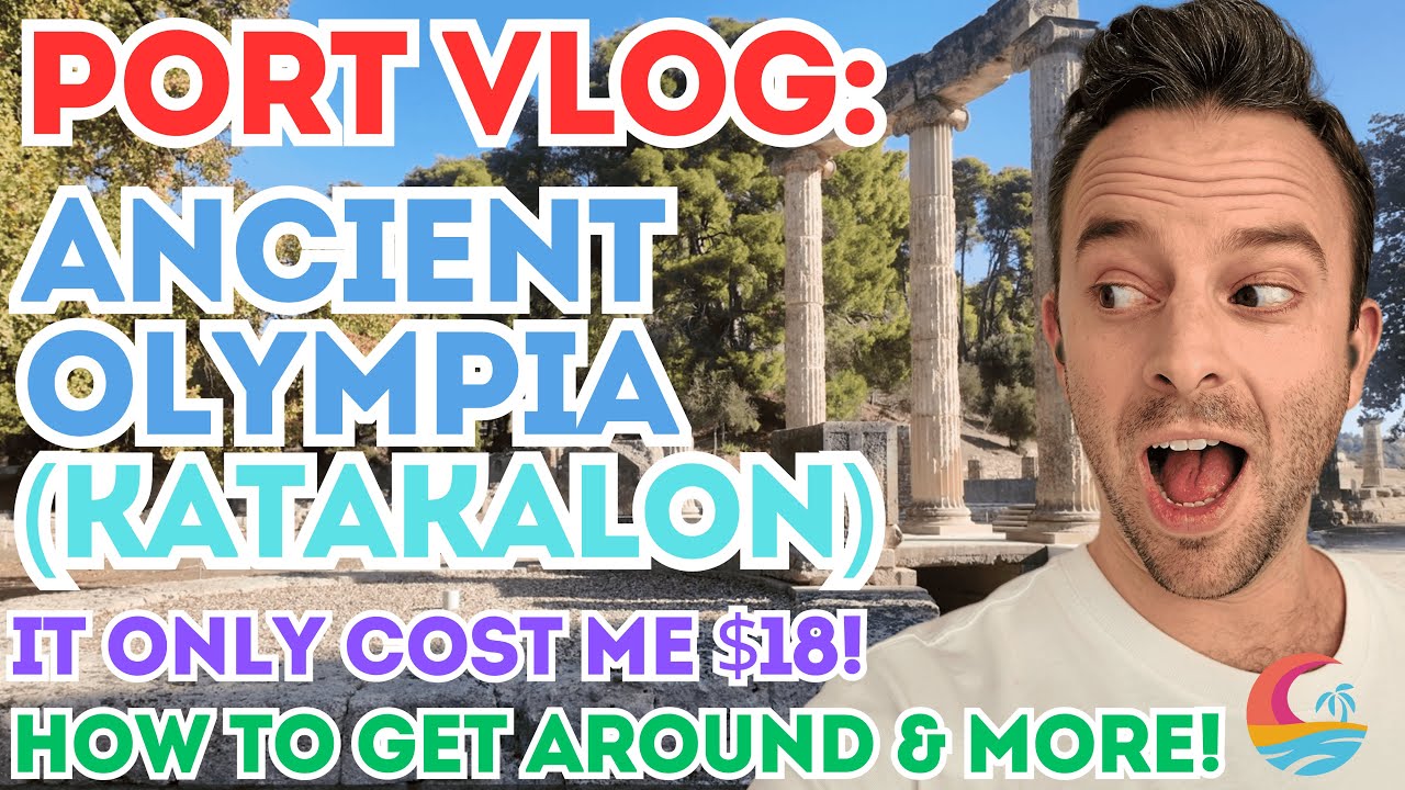 Visiting Ancient Olympia (Katakalon) | Port Vlog