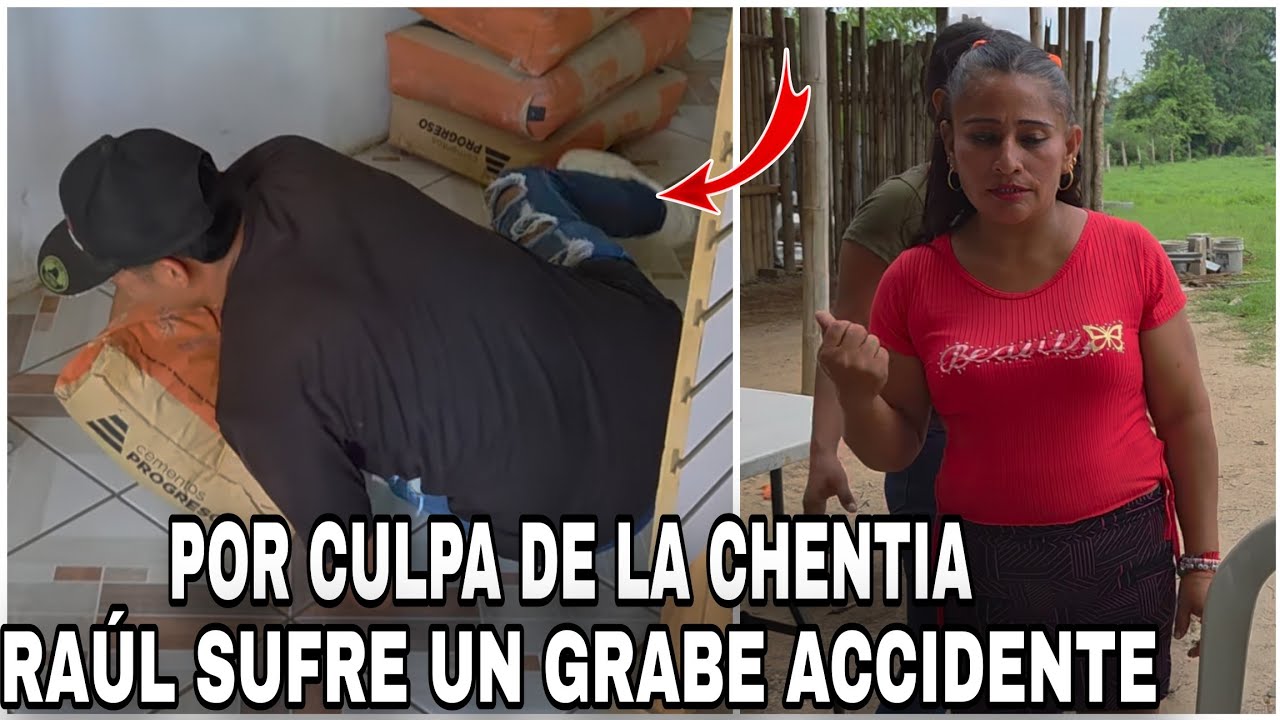 Raúl Se Hecho Todo Encima Asta Sangre se Saco Sufrió un Gran Accidente