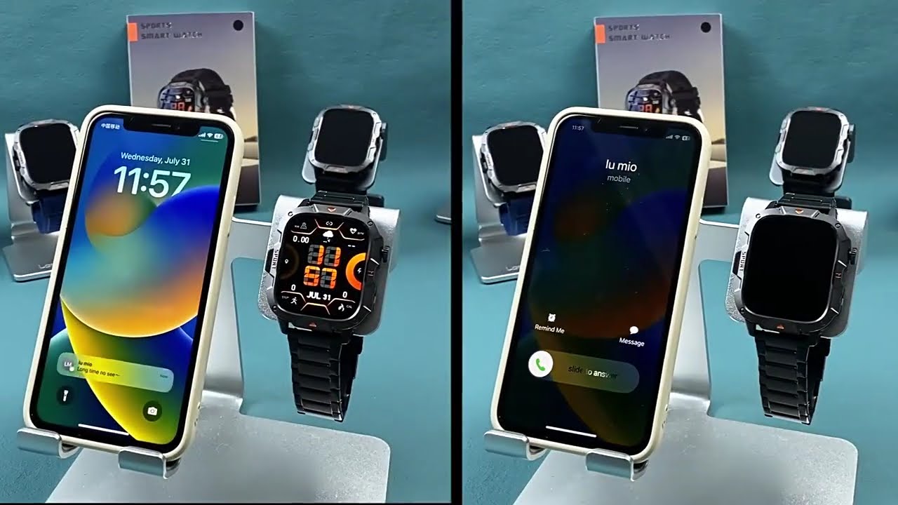 QX12 smartwatch heart rate blood pressure blood oxygen health monitoring Bluetooth smart call watch