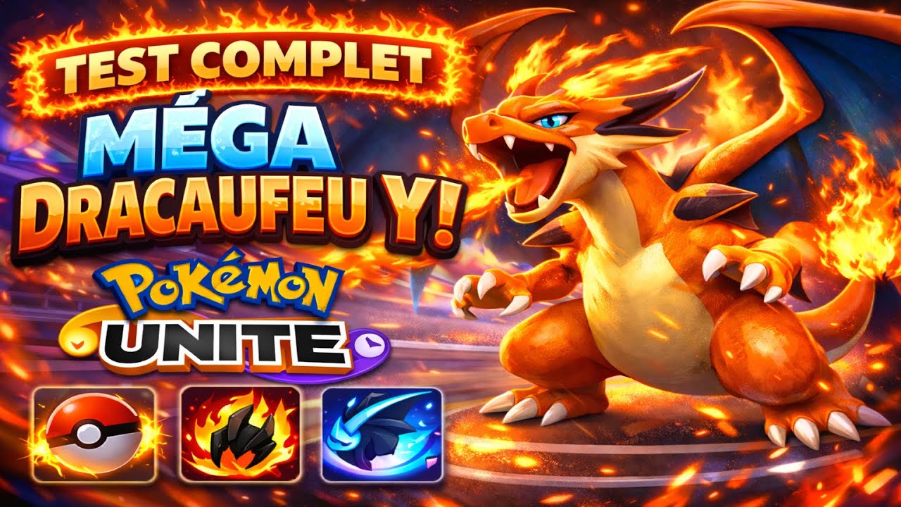 Test COMPLÈTEMENT FOU de Méga Dracaufeu sur Pokémon Unite : Est-ce Vraiment OP ? 🔥
