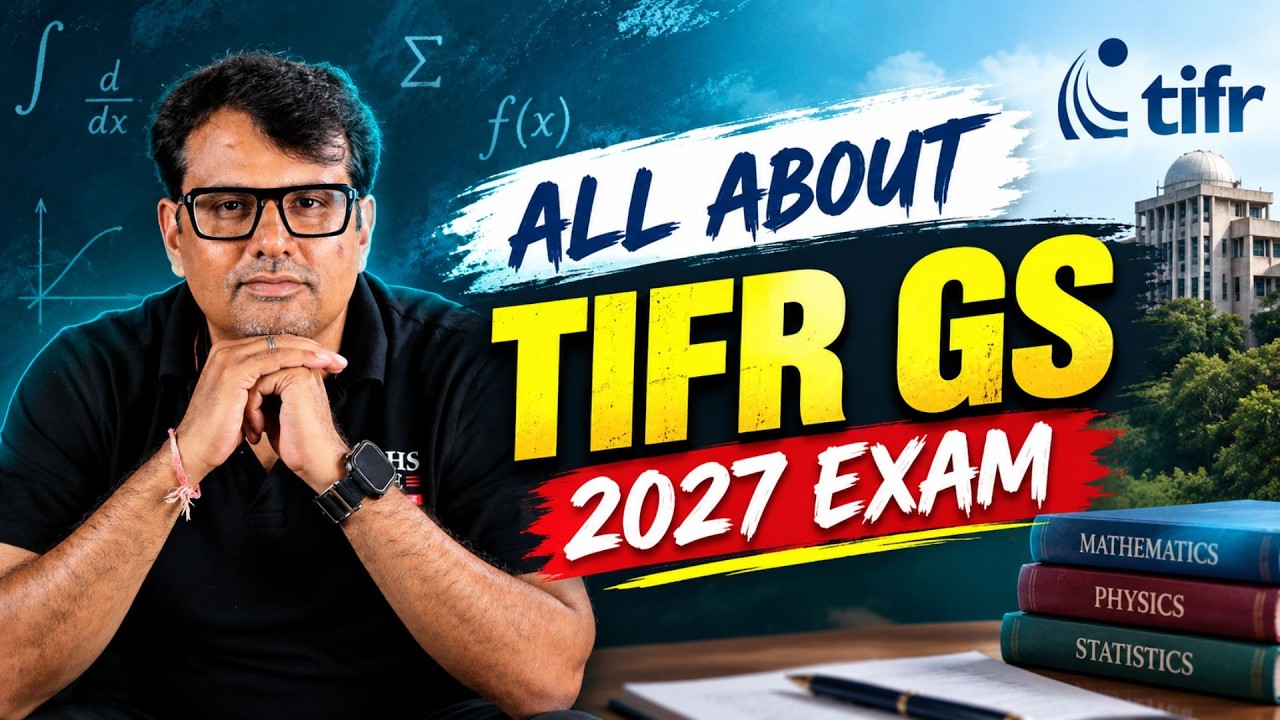 TIFR Exam Explained | Benefits, Eligibility, Pattern & Exam Dates | Complete Info | By GP Sir