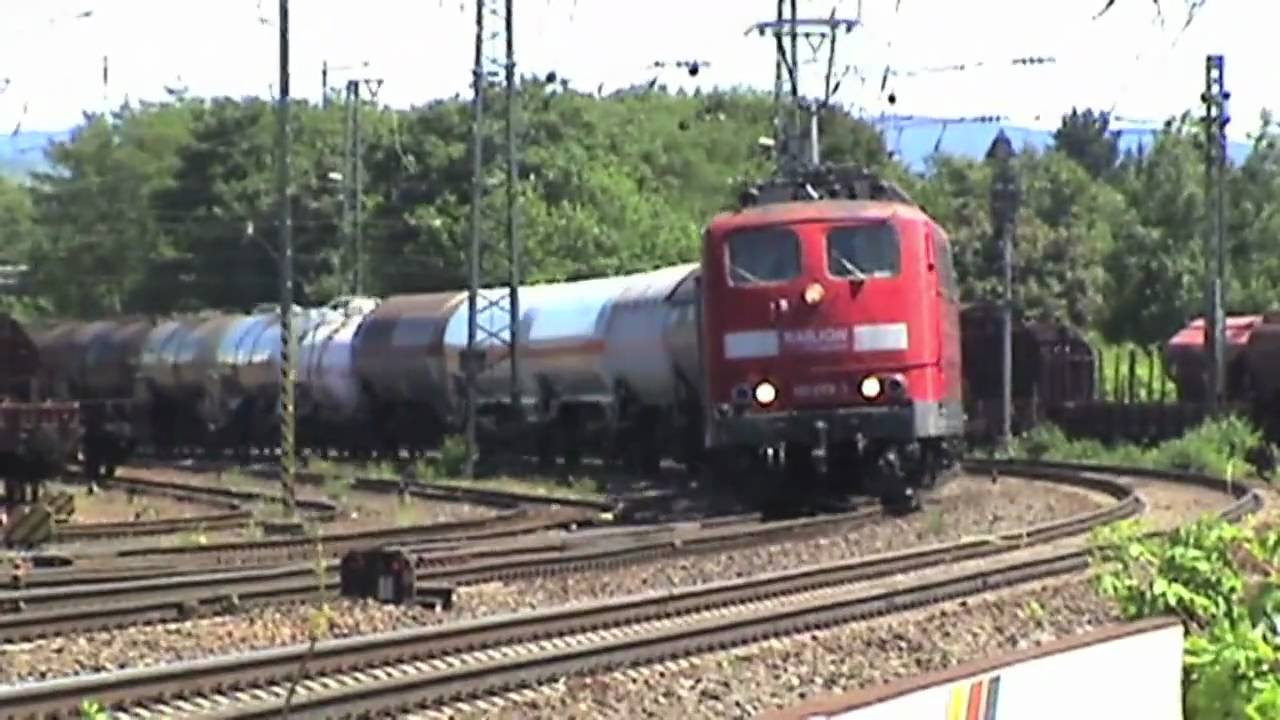 BR151, BR294, BR185, V200 Bahnhof Neuwied am Rhein