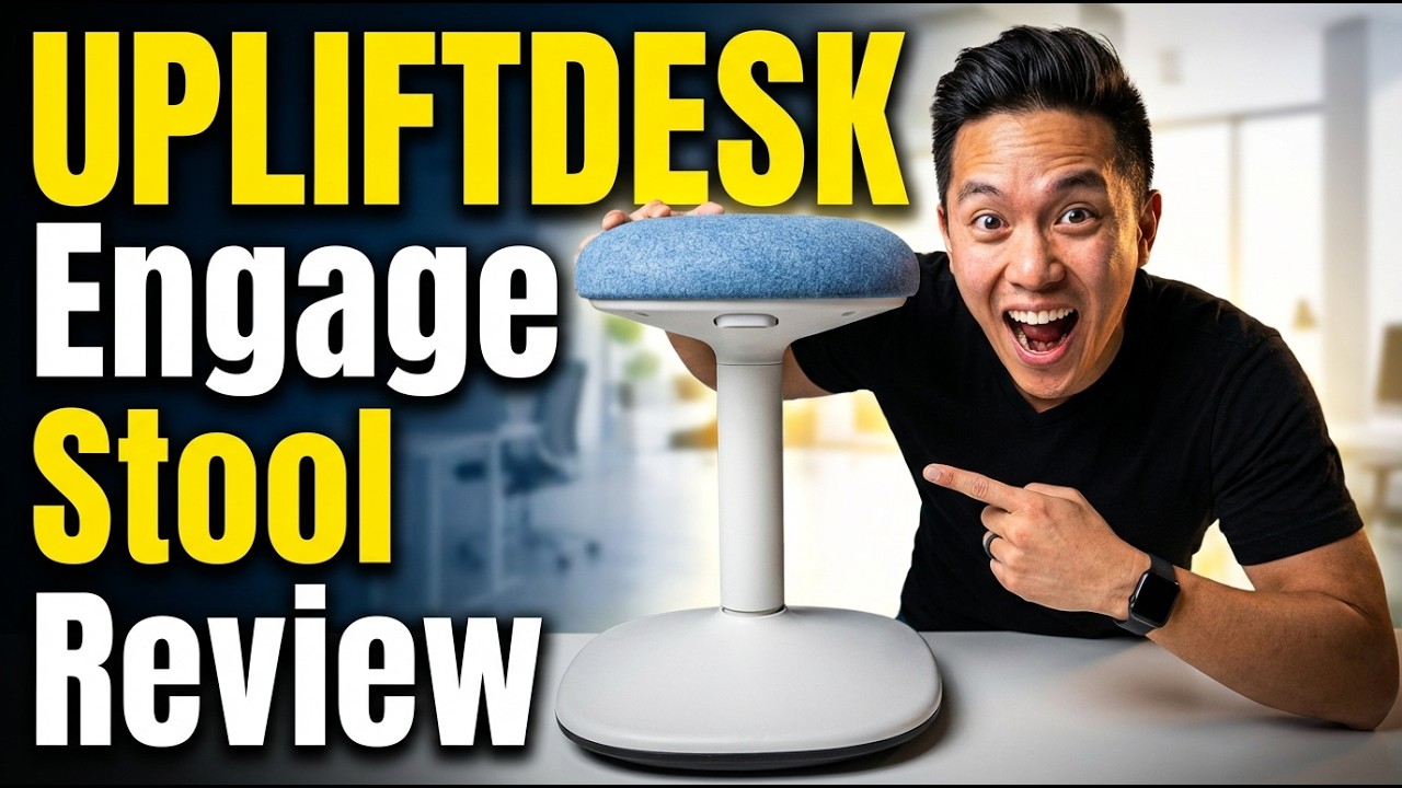 UPLIFTDESK Engage Stool Review | I Threw Out My Office Chair & Replaced It With a Active Stool