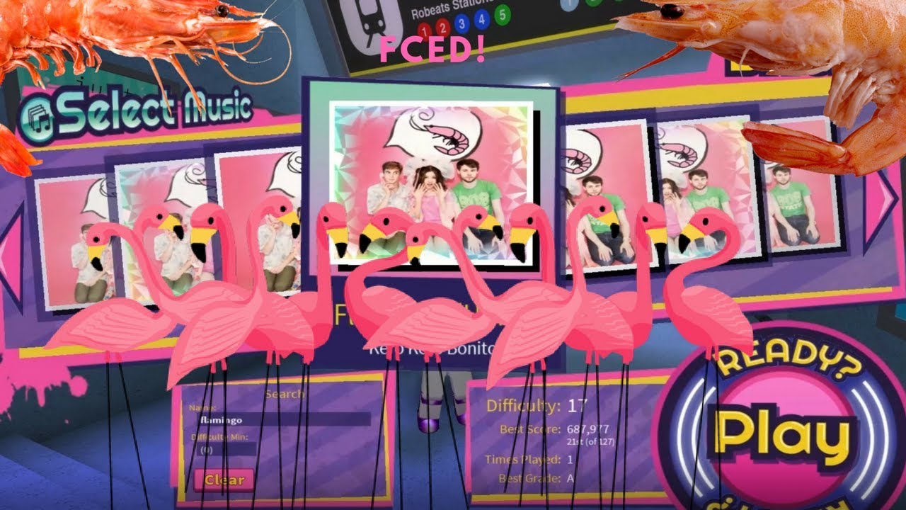 Robeats | Flamingo (HARD) (17) [Perfect/FC] +20% NoteSpeed [A+]