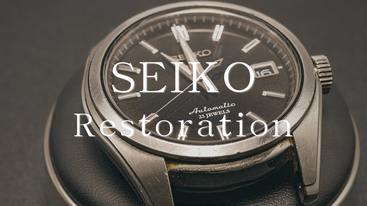 SEIKO Mechanical SARB033 Restoration / 使い込まれたセイコーsarb033のレストア、オーバーホール /時計修理 / 6R15movement /メンテナンス
