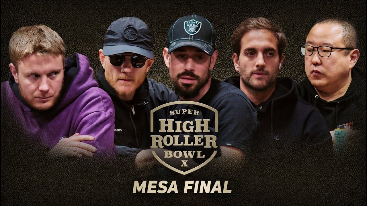 Super High Roller Bowl X | MESA FINAL con Jason Koon, Nick Schulman, Simao, Soverel y Obara