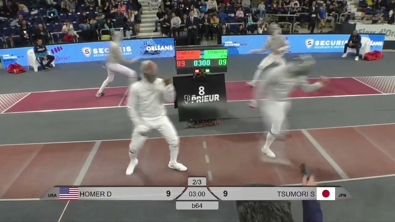 Orleans Grand Prix 2024 SMS - L64 - Daryl Homer USA v Tsumori Shido JPN
