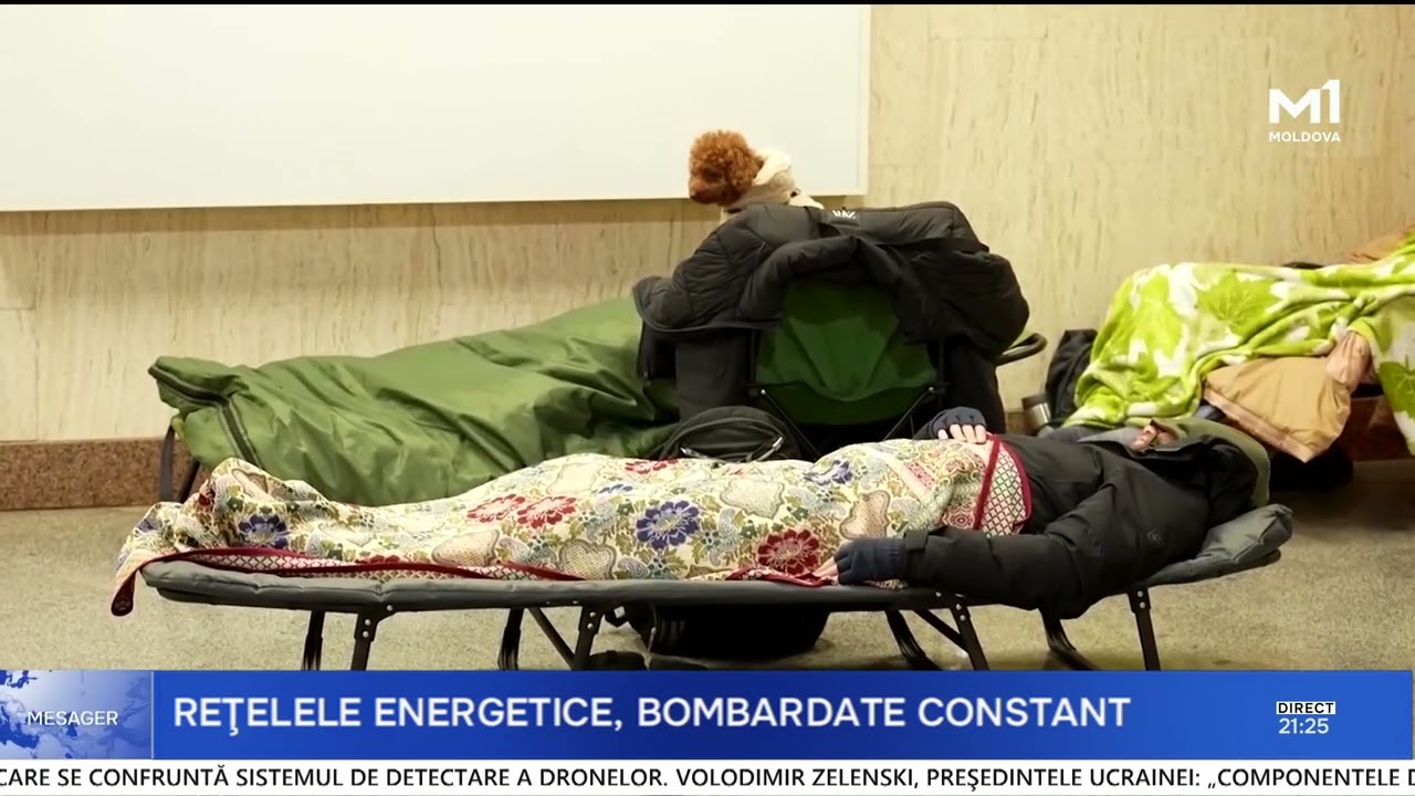 Zelenski: Moscova a lovit din nou infrastructura energetică.
