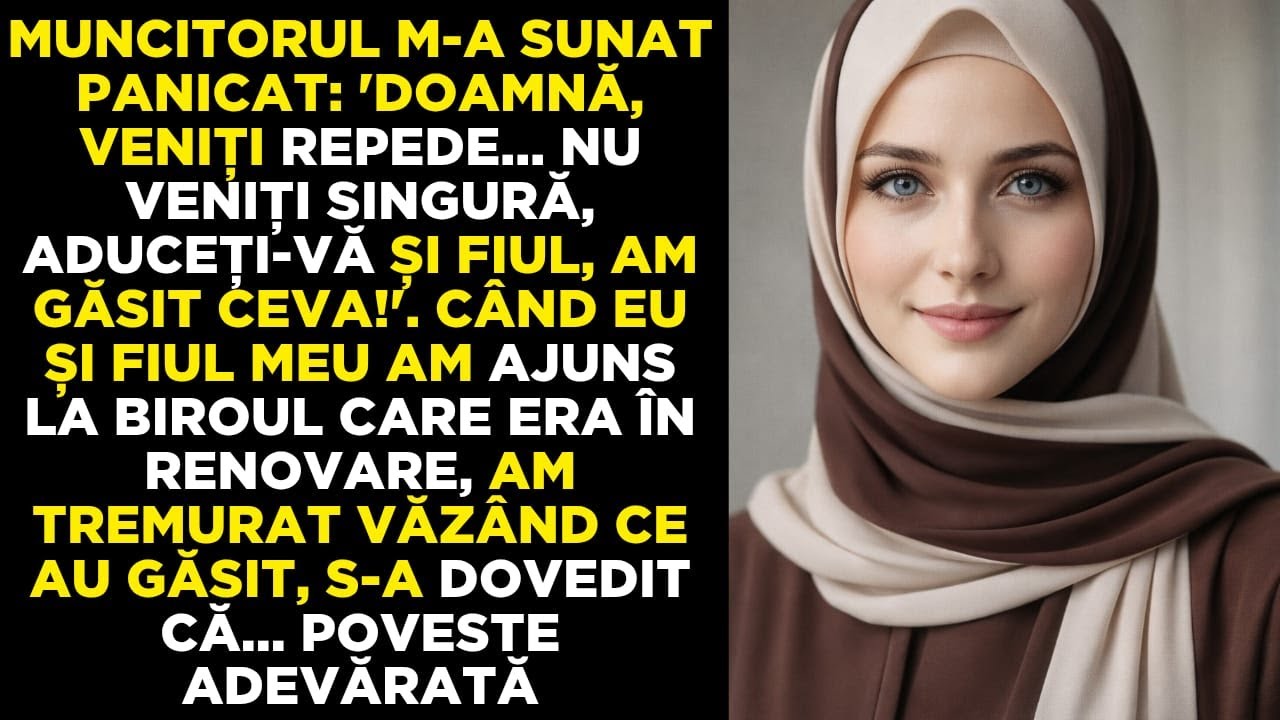 Am chemat muncitori să renoveze biroul soțului meu decedat – am rămas șocată când au găsit…