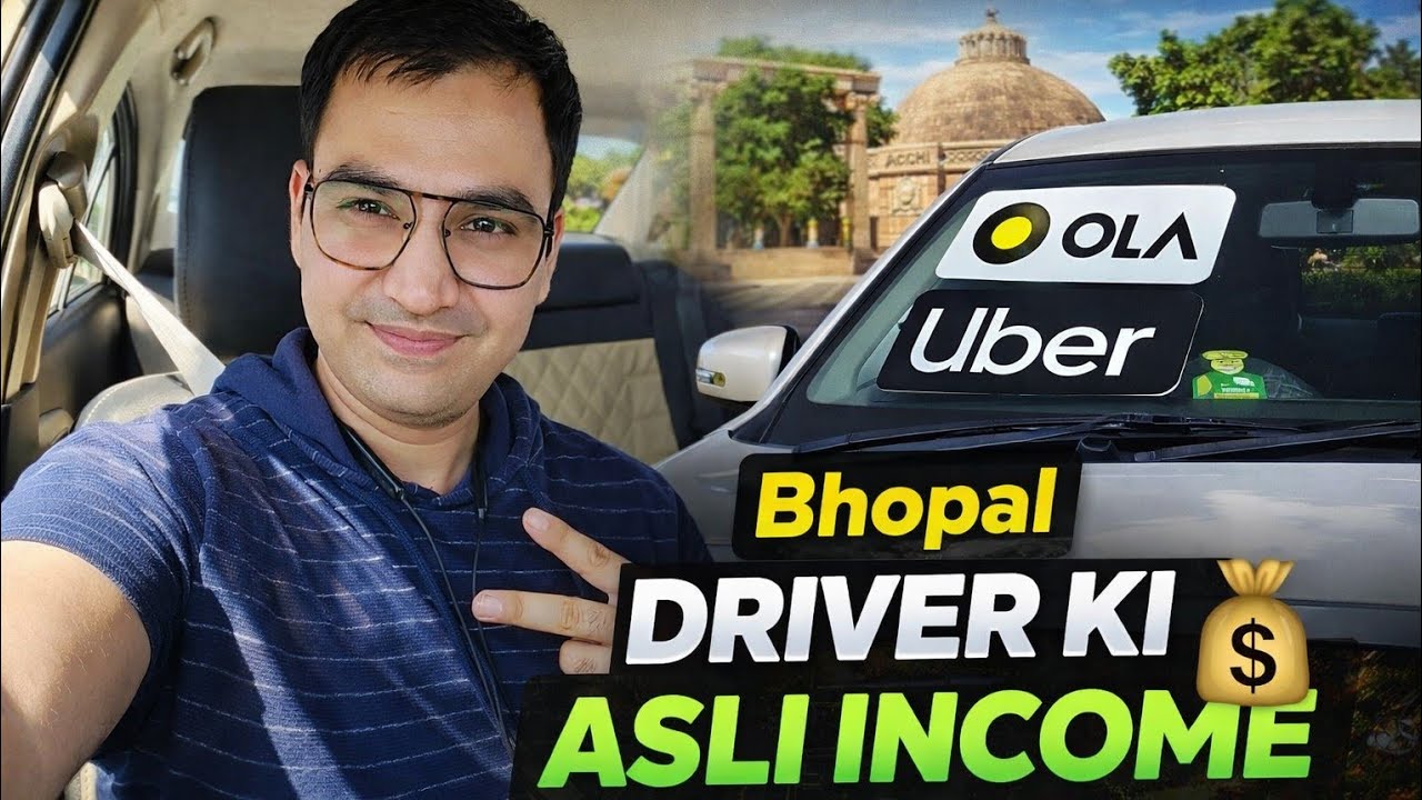Bhopal Mein Ola Uber Chala Kar Kitna Kama Lete Hain? #bhopal #driverlife 