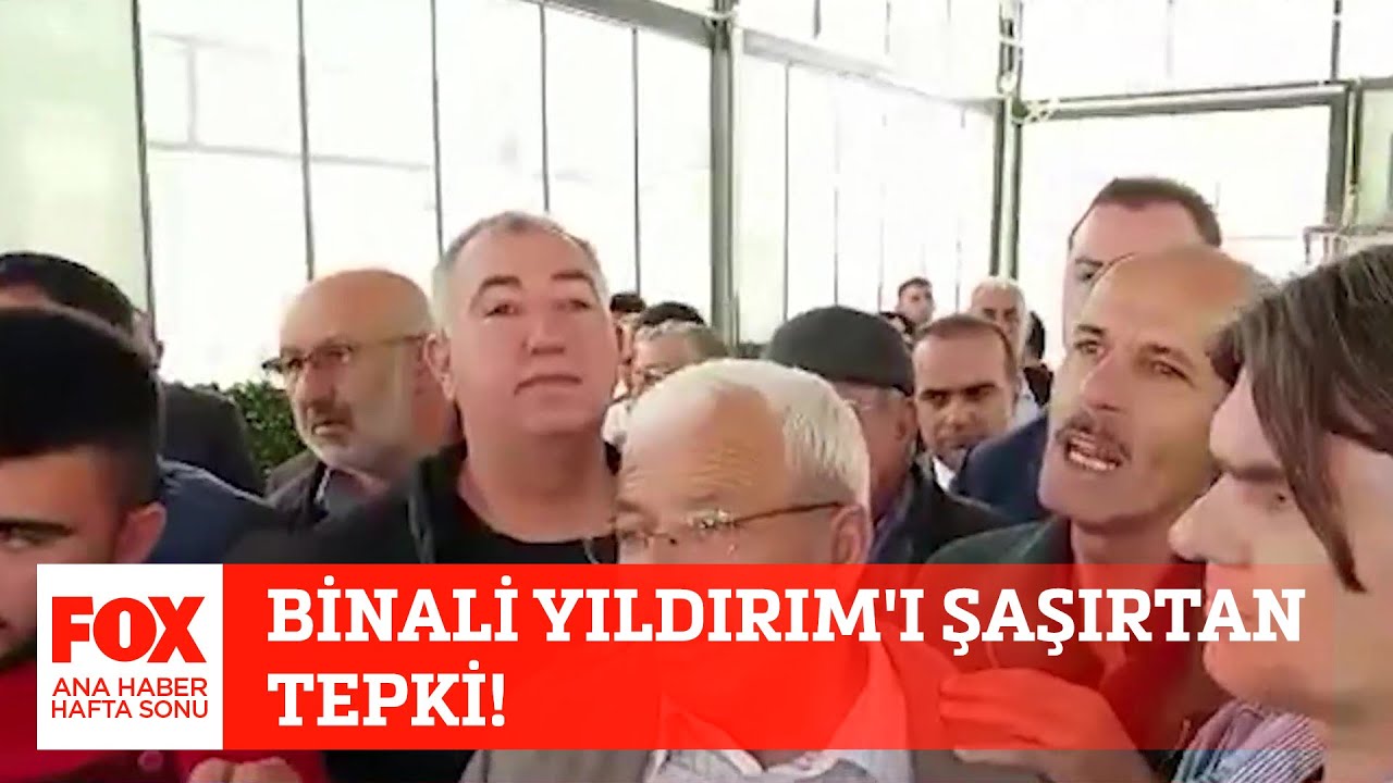 Binali Yıldırım'ı şaşırtan tepki! 21 Mayıs 2022 FOX Ana Haber Hafta Sonu