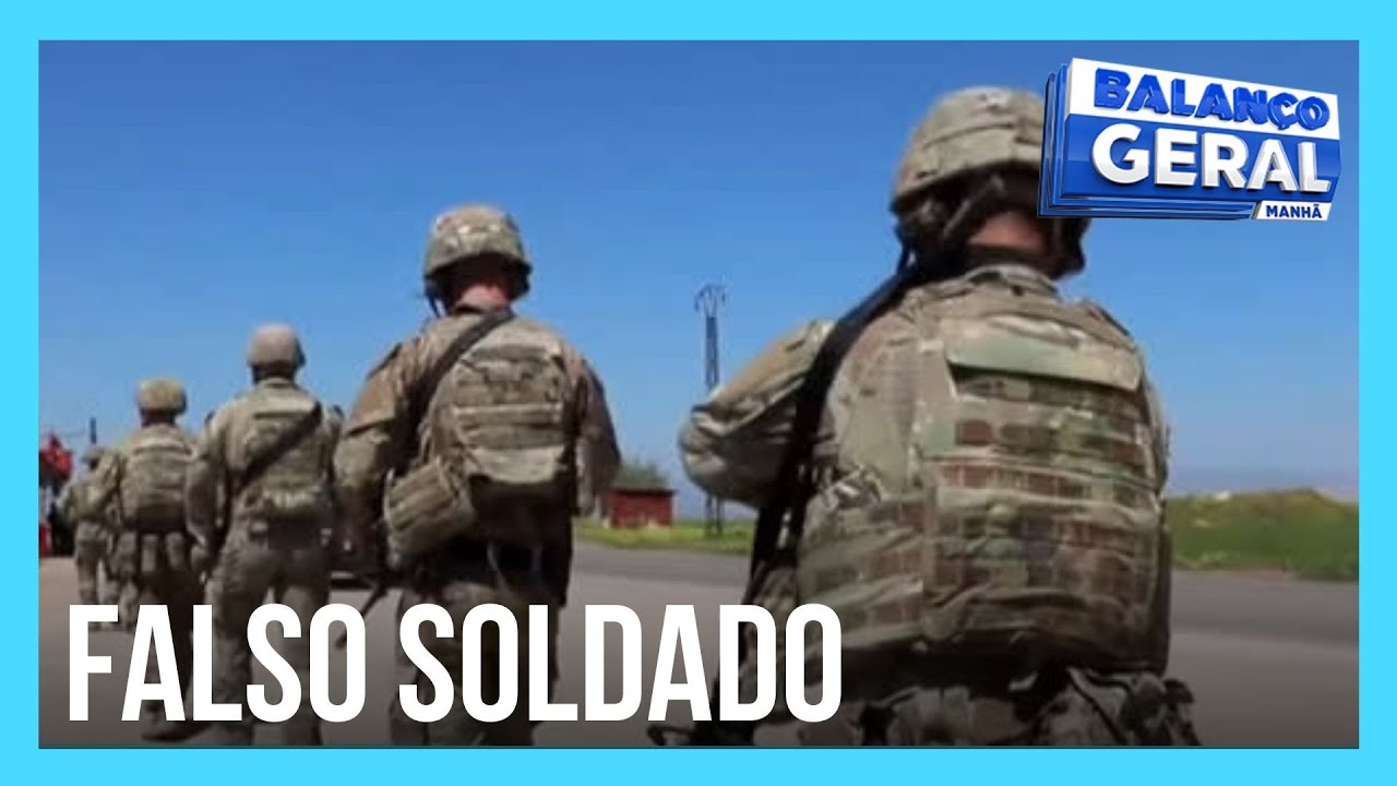 Polícia procura homem que fingiu ser soldado americano para aplicar golpes