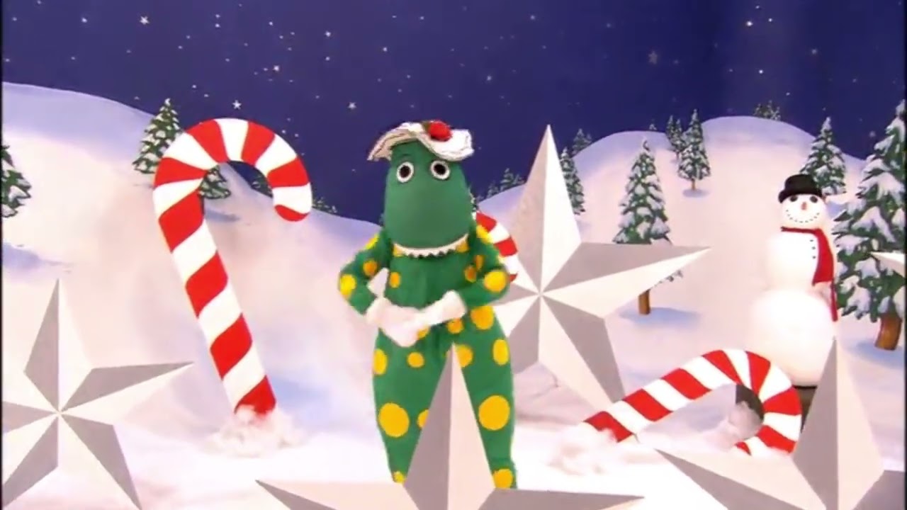 Dorothy the Dinosaur introduces her favorite Christmas song, Jingle Bell Rock!