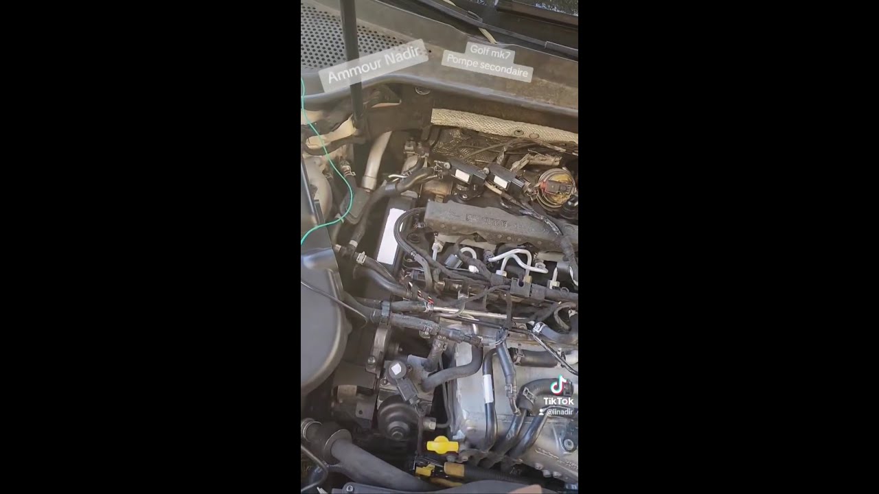 Problème pompe secondaire et check-engin allumé Golf mk7 GTD