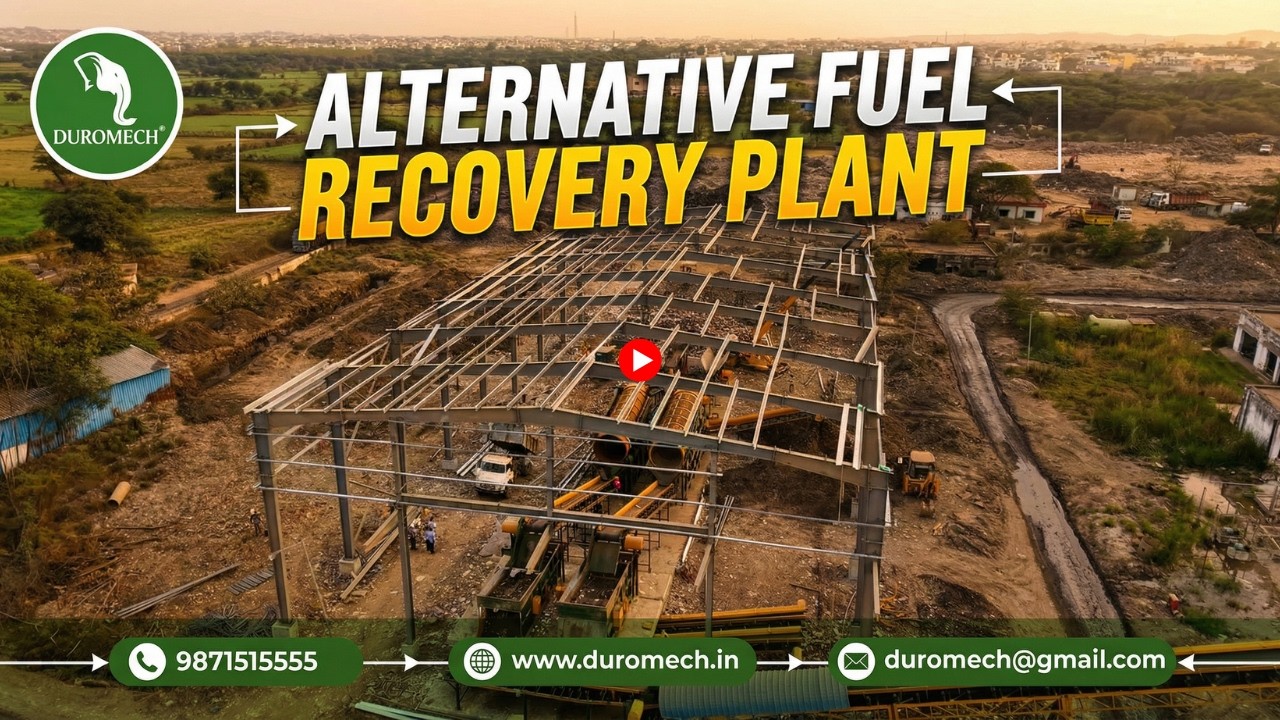 Alternate Fuel Recovery (AFR) – Converting Waste into Valuable Fuel | Duromech #wastetoresource
