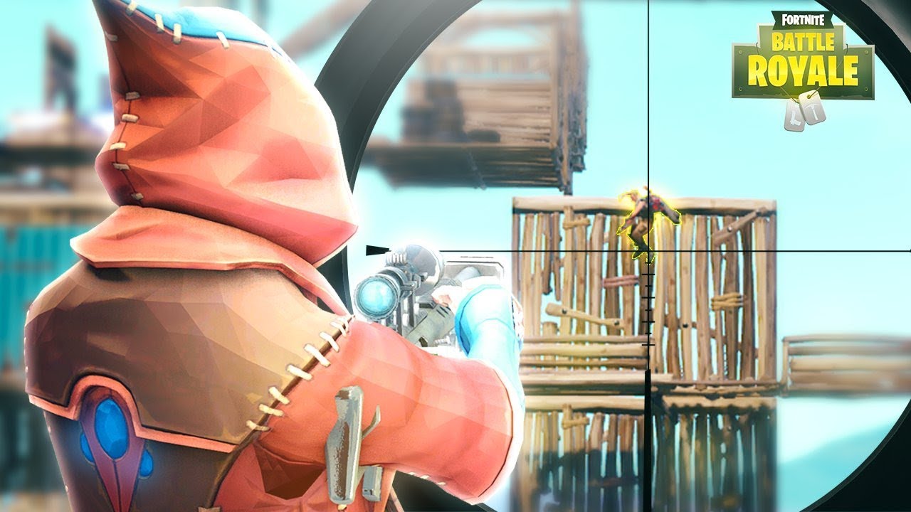 SNIPERS VS CORREDORES en FORTNITE (Minijuego)