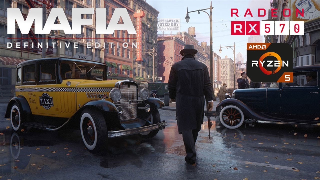 Mafia: Definitive Edition - RX 570 - Ryzen 5 2600 - Low/Medium/High (Mafia 1 Remake)