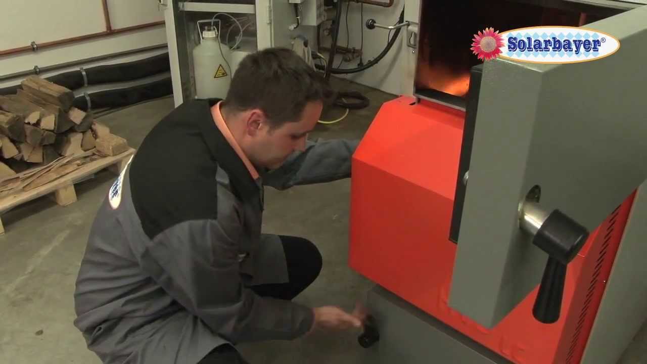 Solarbayer Holzvergaser HVS E/LC - Tipps zum Anheizen