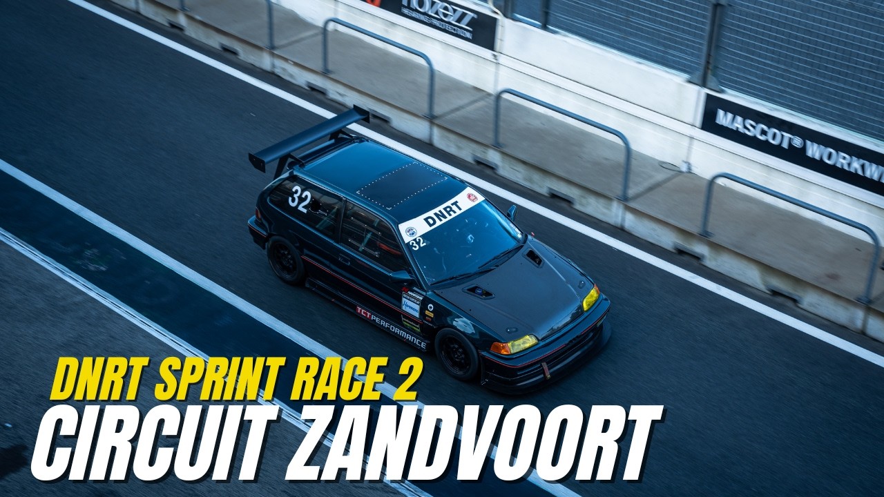 DNRT Sprint race 2 | Honda Civic EF B18C / Circuit Zandvoort F1