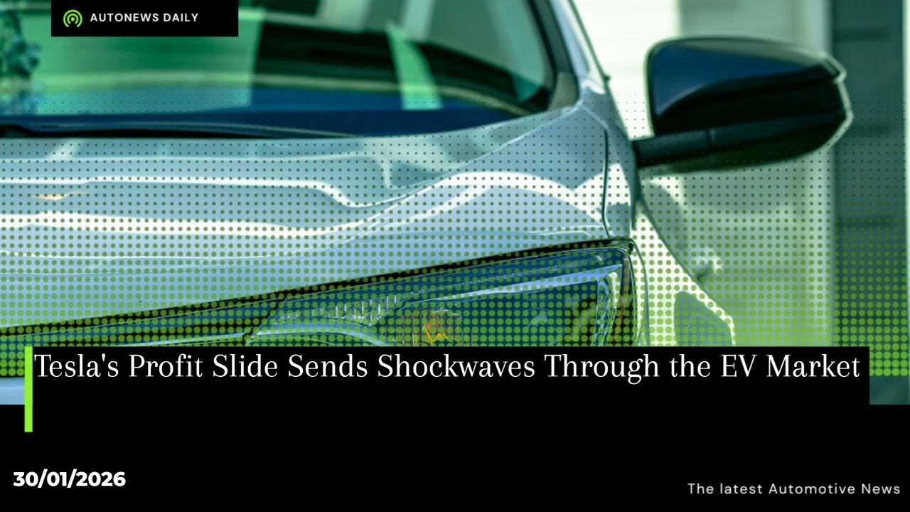 Tesla's Profit Slide Sends Shockwaves Through the EV Market