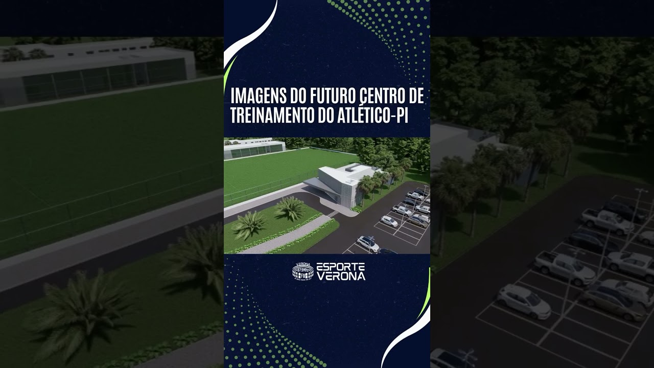 O Atl&eacute;tico PI apresentou as primeiras imagens do projeto do seu Centro de Treinamento
