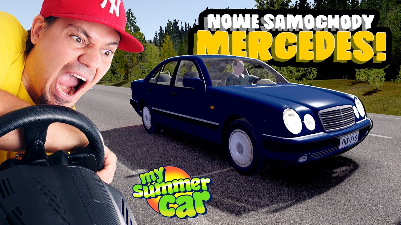 🚘 NOWY SAMOCHÓD - MERCEDES S KLASA! W *MY SUMMER CAR*! *mody* | My Summer Car #105