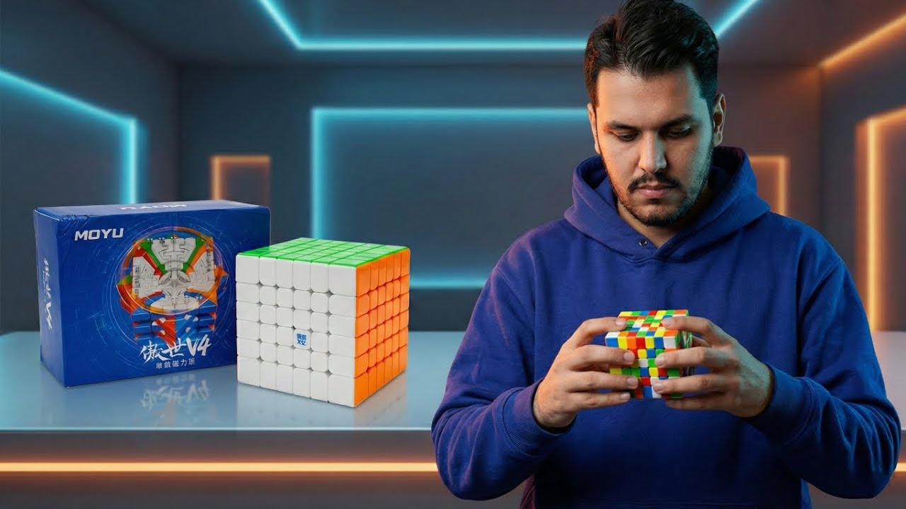 Обзор нового монстра от Big Cubes Moyu❗️6x6 AouShi💥