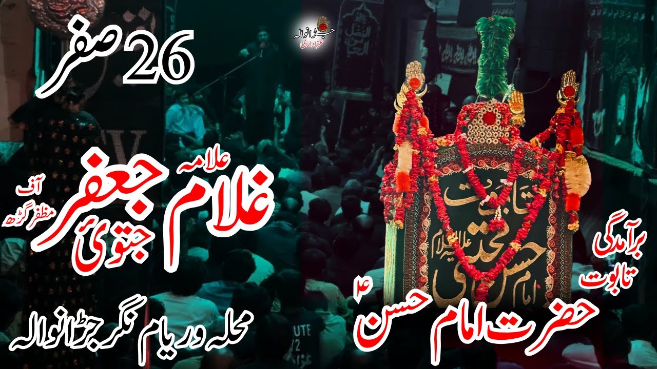 Baramdagi Tboot Hazrat Imam Hassan A.s | 26 Safar 2025 | Waryam Nagar | Jaranwala Azadari 110