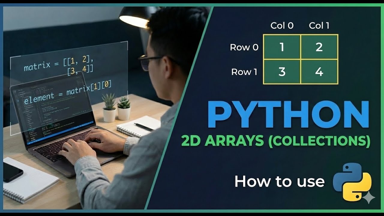 How To Use 2D Array or Collection In Python