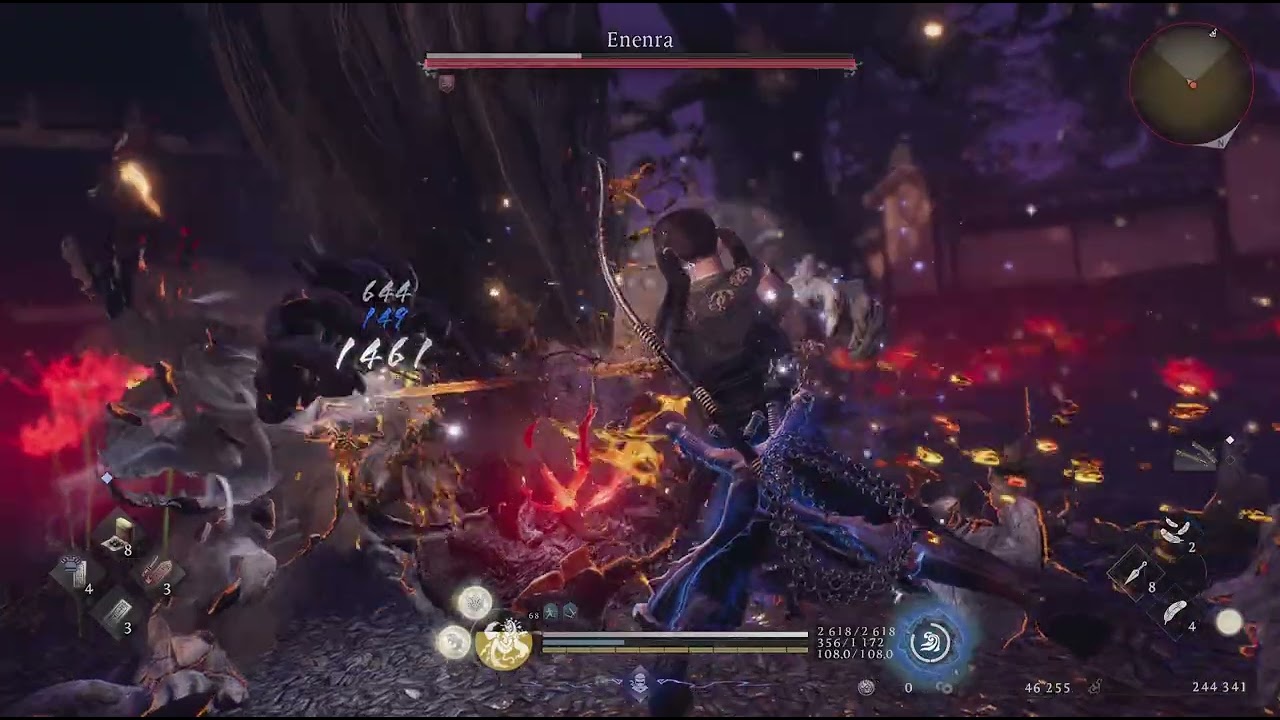 Nioh 3 Enenra Boss fight