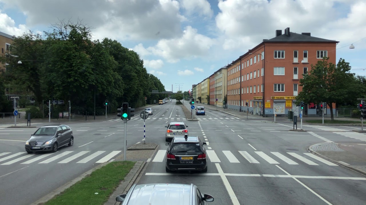 Sweden to Denmark over the Øresund Bridge by bus