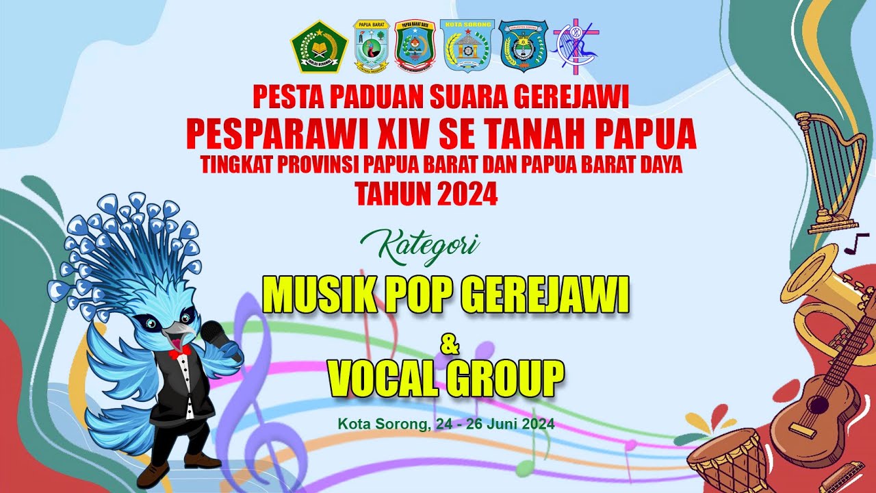 PESPARAWI XIV SE-TANAH PAPUA Venue Lambert Jitmau