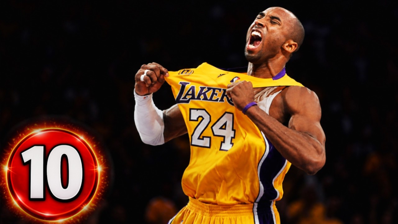 Kobe Bryant Top 10 Plays of Career