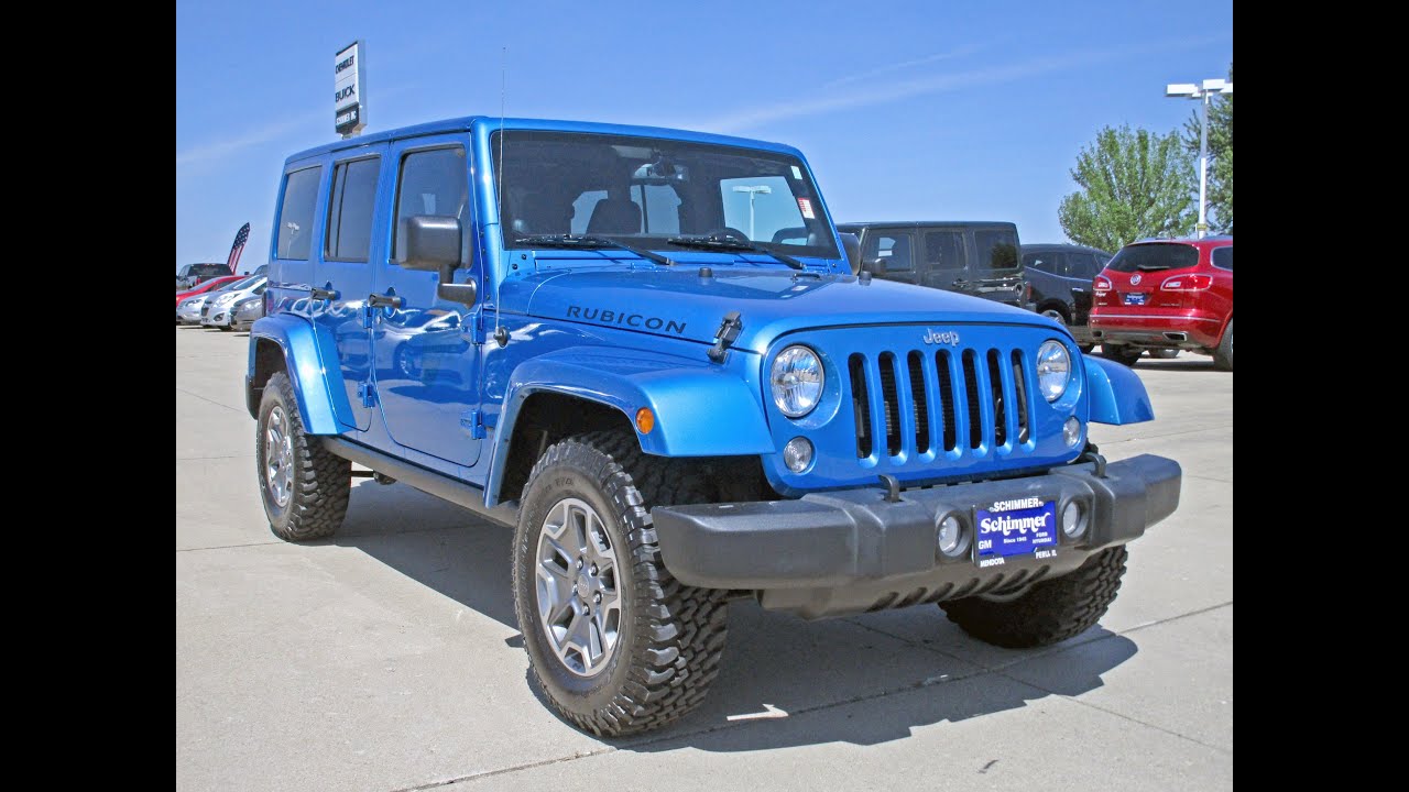 Used 2014 Jeep Wrangler Rubicon at Schimmer Mendota