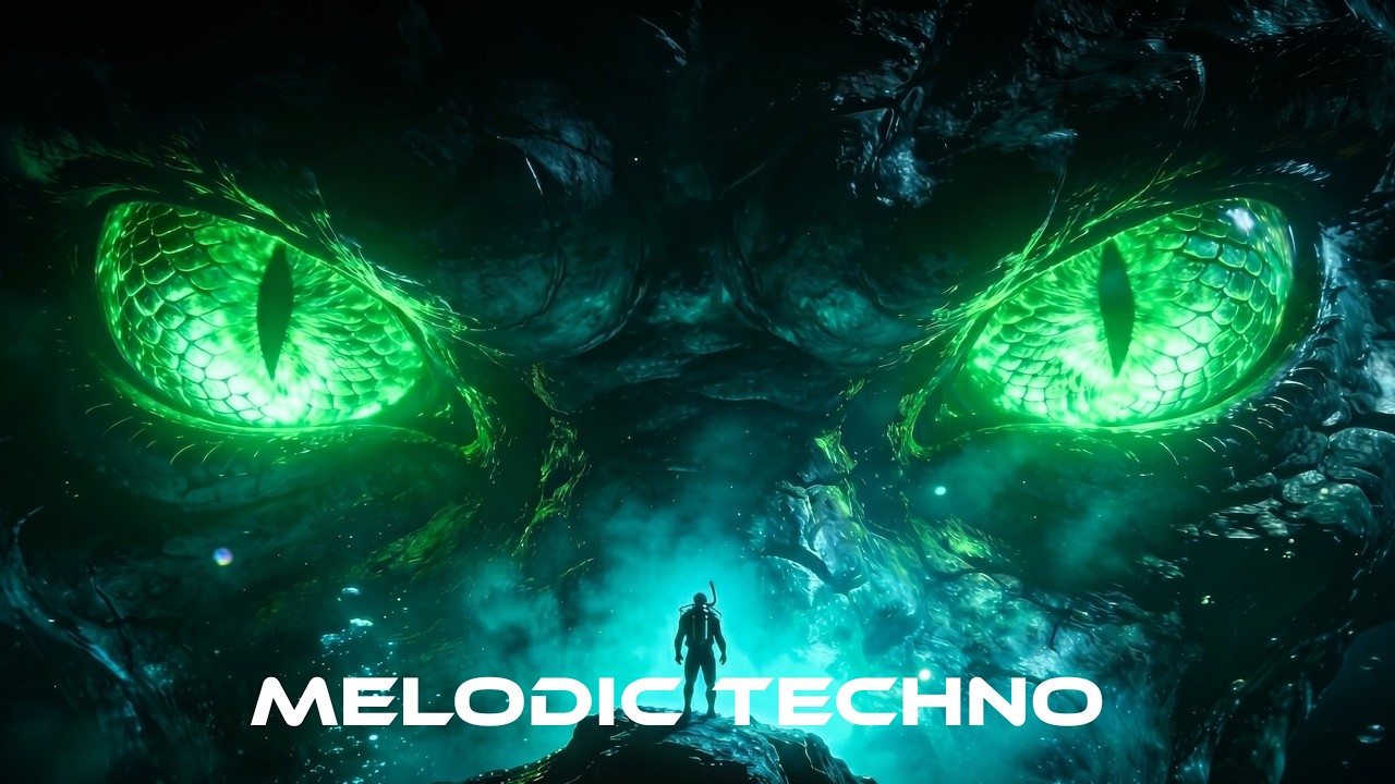 Dark Melodic Techno 2026 - Hypnotic Mix & Focus | Deep Night Drive (The Abyssal Gaze)