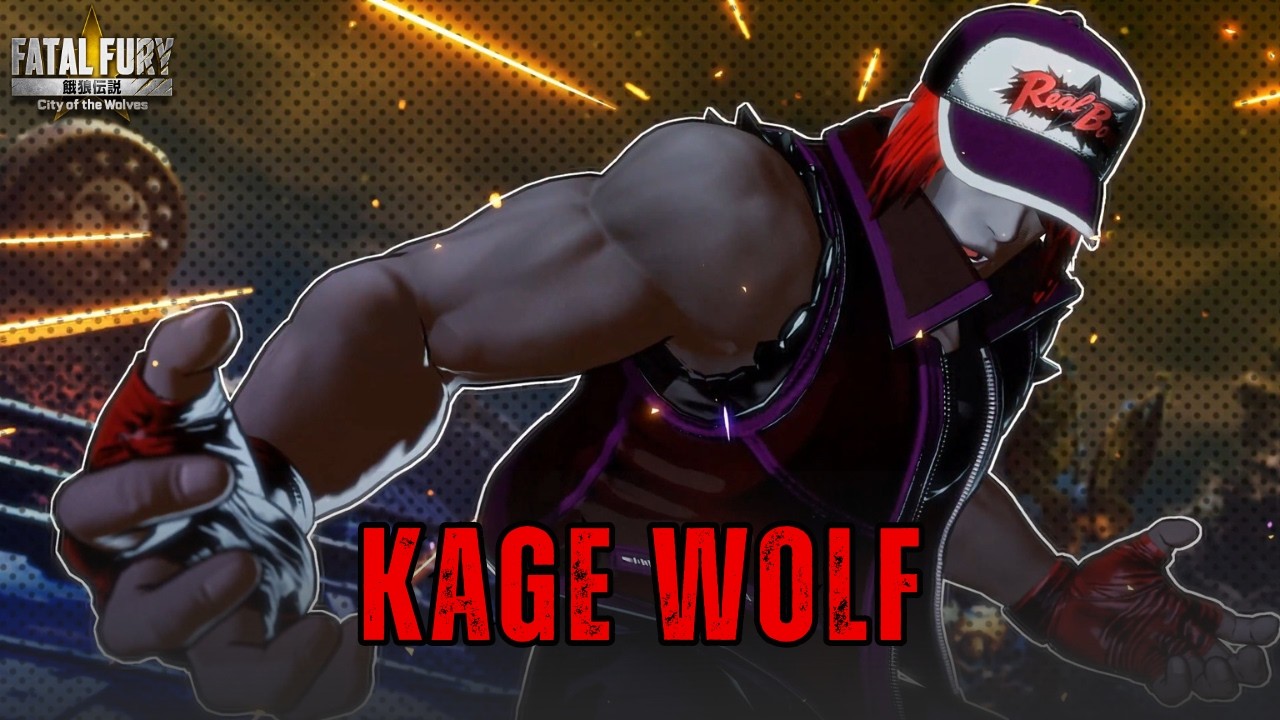 KAGE WOLF 🐺 All Moves, Combos, and Gears | Fatal Fury: City of the Wolves