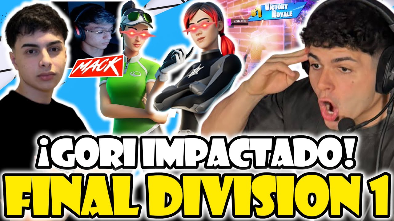 ¡FINAL DE CHITEROS!🏆GORILON REACCIONA LA FINAL DIVISION 1 | MACK, K1NG, NOONA Y MAS