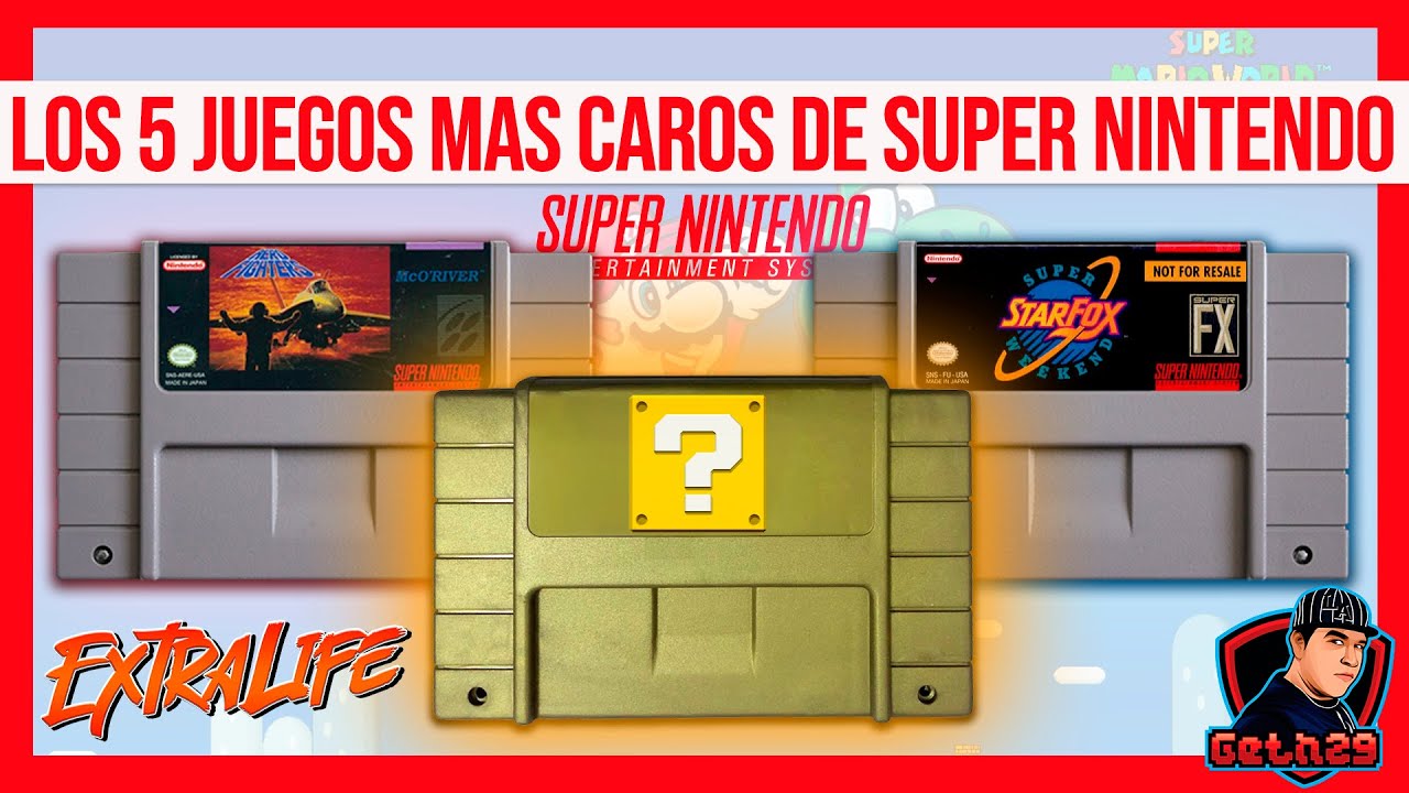 LOS JUEGOS MAS RAROS Y CAROS DEL CATALAGO DE SUPER NINTENDO!