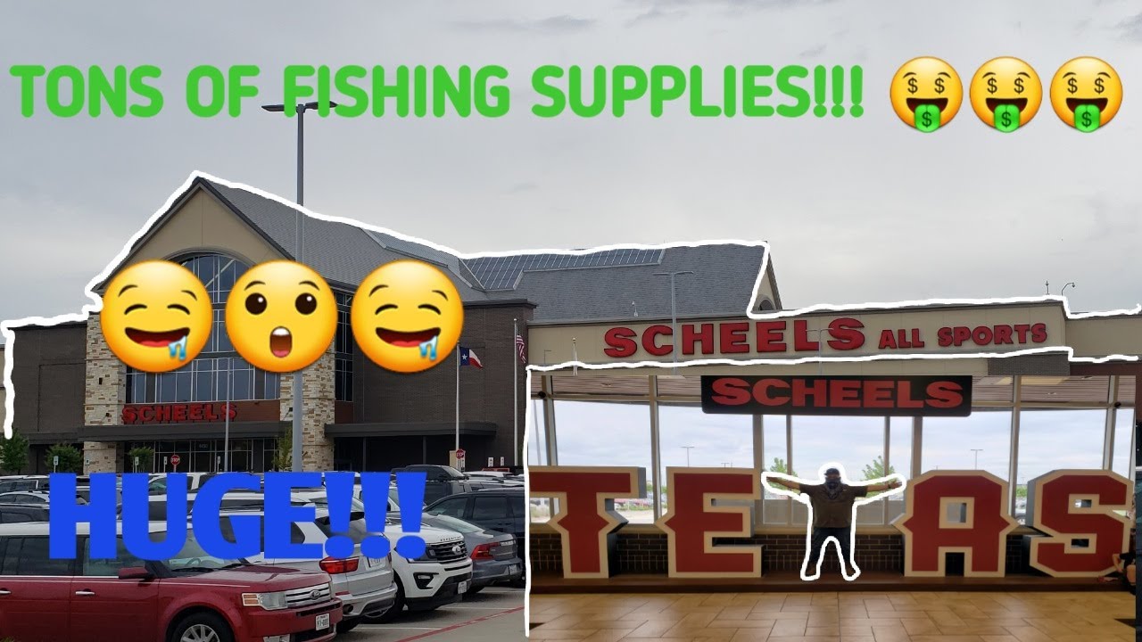 SCHEELS | BIGGEST SPORT STORE IN AMERICA!!!! THIS THING HAS A FERRIS WHEEL!!!!!