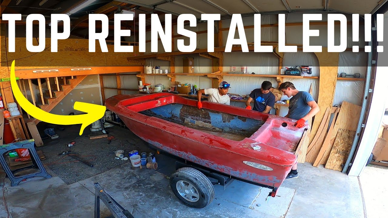 Boat rebuild (PART 17) Reinstalled the top cap