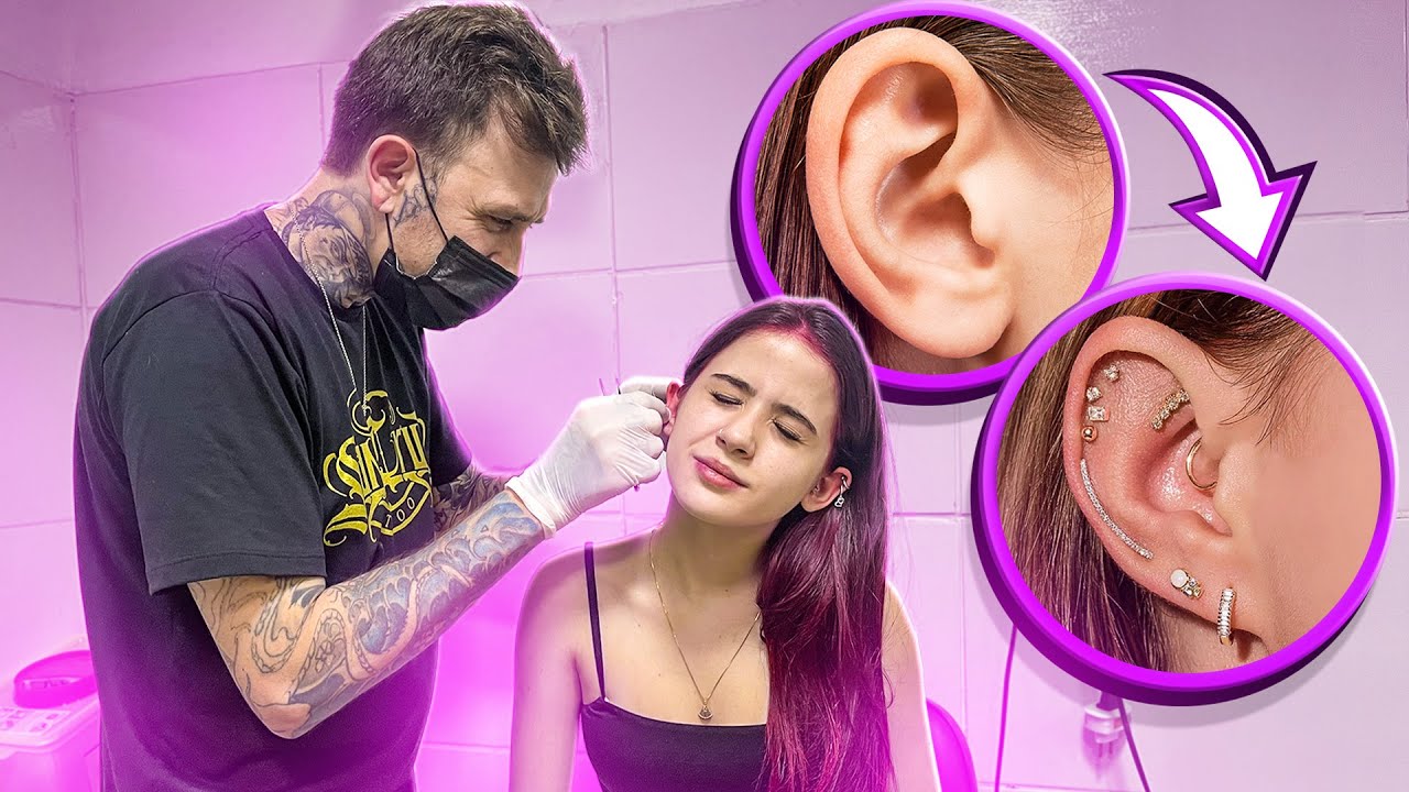 PIERCINGS NOVOS!! + TATUAGEM!