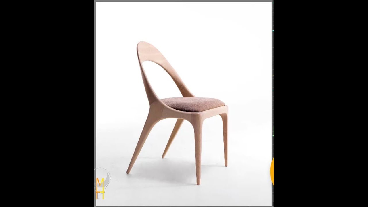 Training modelling 3ds max - 3ds max -Silla Sharon dining chair