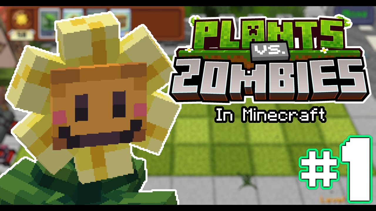 Plants Vs Zombies In Minecraft! - Part 1