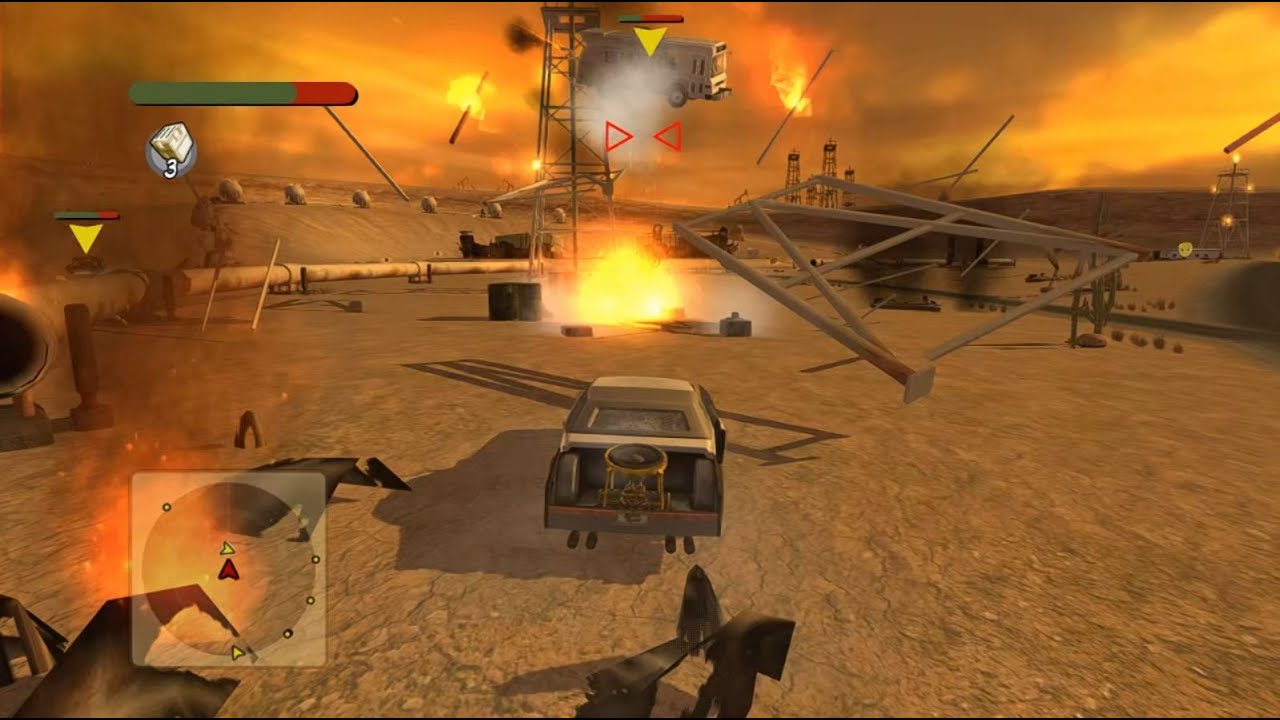 Let's Try Xbox 360 Emulator : Vigilante 8 ARCADE 2008 #2