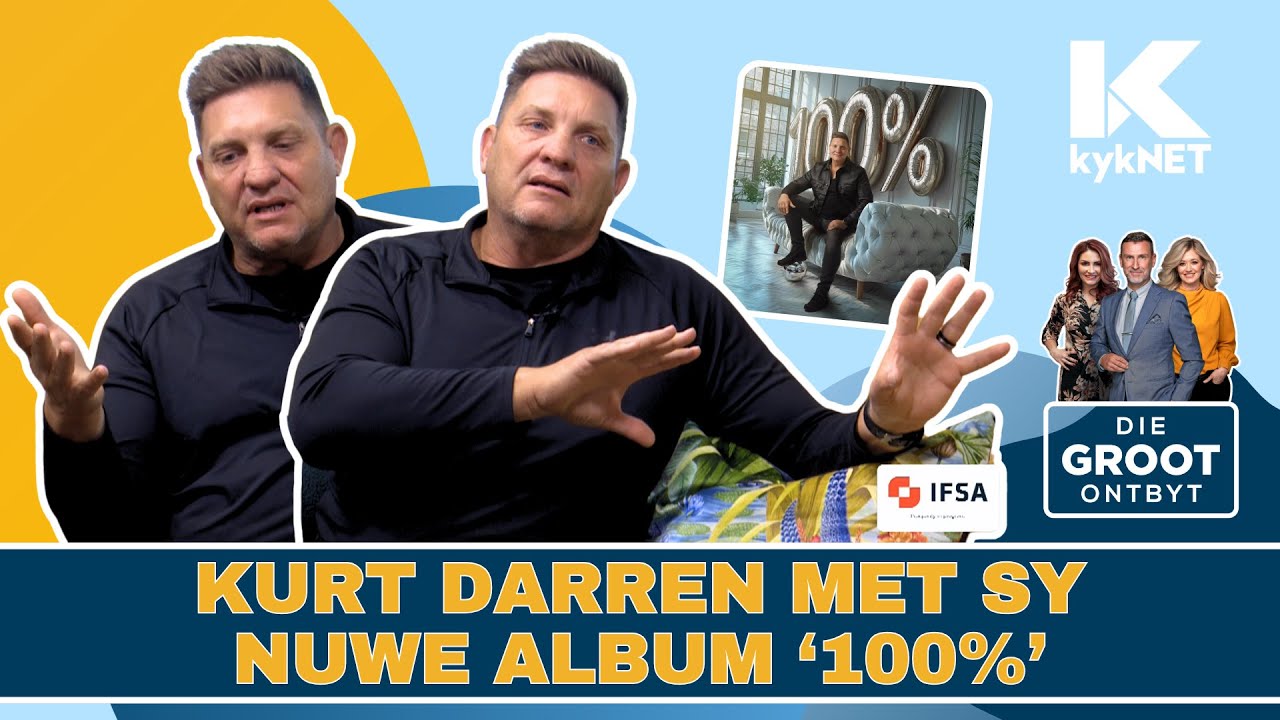 Kurt Darren | Met sy nuwe album '100%' | 11 November 2024