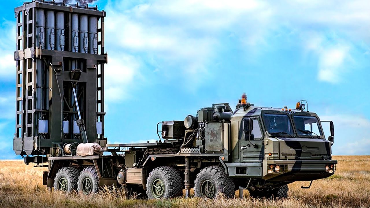 Работа ЗРК С-350 Витязь России, обзор