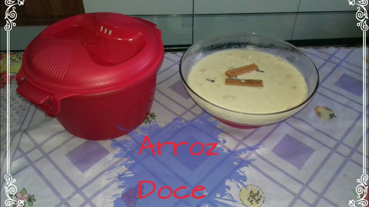 Arroz Doce na Micro Arroz