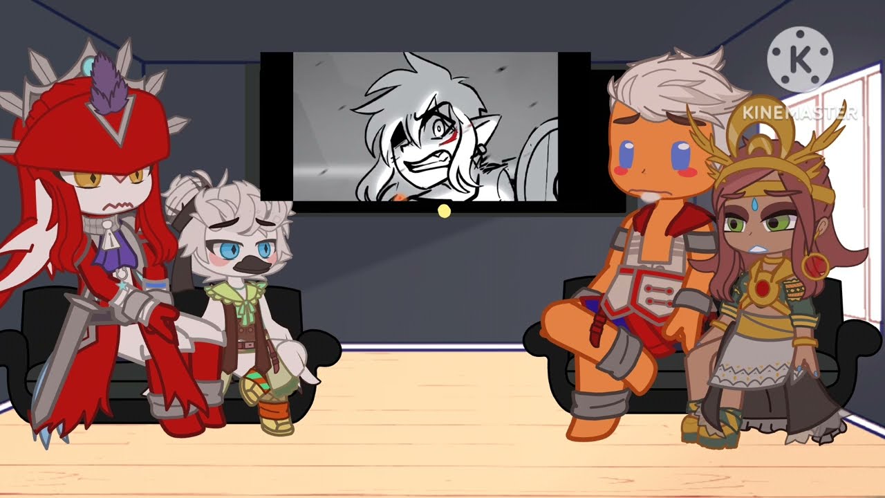 Totk characters react to Villain and Lullaby for a hero